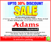 Adams Sale