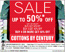 Cottons by Century Sale