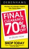 Debenhams Sale