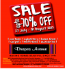 Drapes Avenue Sale