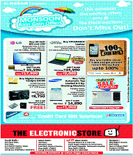 The Electronic Store Sale