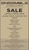 Ensemble Sale