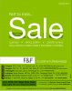 F and F Sale