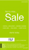 F and F Sale