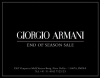 GIORGIO ARMANI Sale