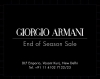 GIORGIO ARMANI Sale