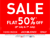 Jack and Jones, Vera Moda and Only Sale