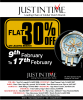 Just In Time Sale