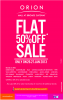 Orion Mall Sale