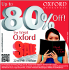 Oxford Book Store Sale