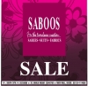 Saboos Sale