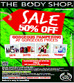 The Body Shop Sale