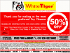 White Tiger Sale